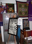 Veduta del primo negozio Shiva in Via dei Serpenti nell'occasione della mostra